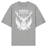 Hirsch schlägt Hund - Organic Oversize Shirt