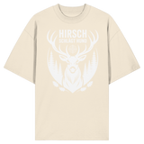 Hirsch schlägt Hund - Organic Oversize Shirt