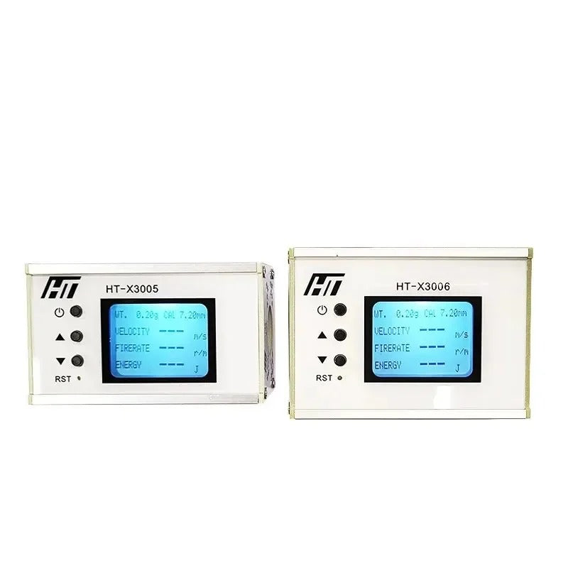 Funktakt WLAN-Schießchronograph mit beleuchteter LCD-Anzeige für Geschwindigkeit, Schussrate und Energie