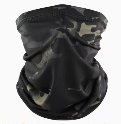 Tarn-Schlauchschal Multicam Black