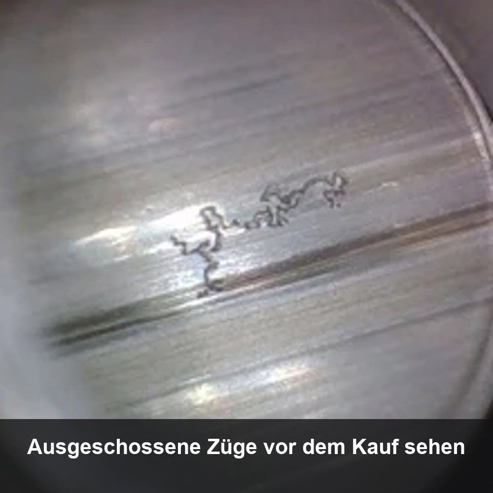 Laufblick zeigt ausgeschossene Zuege vor dem Gebrauchtkauf
