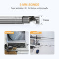 Laufblick 5-mm-Sonde passt ab Kaliber .20 fuer Buechse und Kurzwaffe