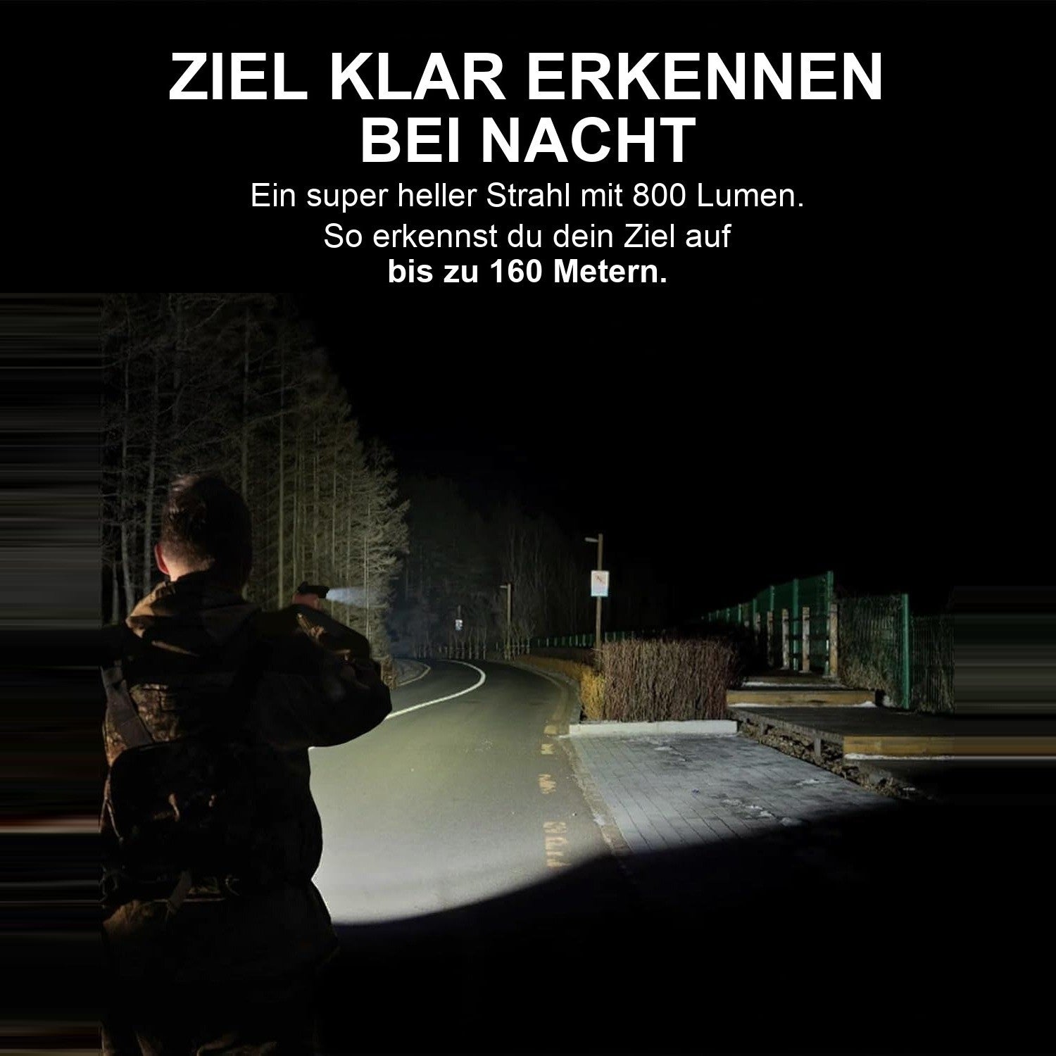 LP-V2:: Lichtwacht Waffenlicht Ziel bei Nacht erkennen