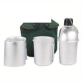 Marschkessel 4-teiliges Camping-Set freigestellt