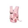 Pfotenwiege Fronttragerucksack für Hunde, Rosa