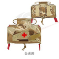 Rettungsgriff MOLLE-Verbandtasche in Tigerstreifen-Muster mit rotem Kreuz-Patch