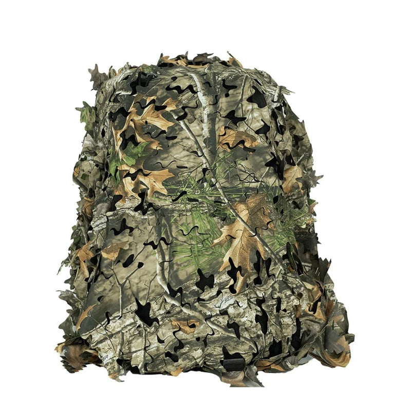 Laubwerk 3D Rucksack-Tarnbezug im Laubwald-Muster 80L