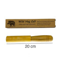 Keilerruf Schwarzwildlocker Holz 20 cm mit Verpackung