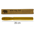 Keilerruf Schwarzwildlocker Holz 26 cm mit Verpackung