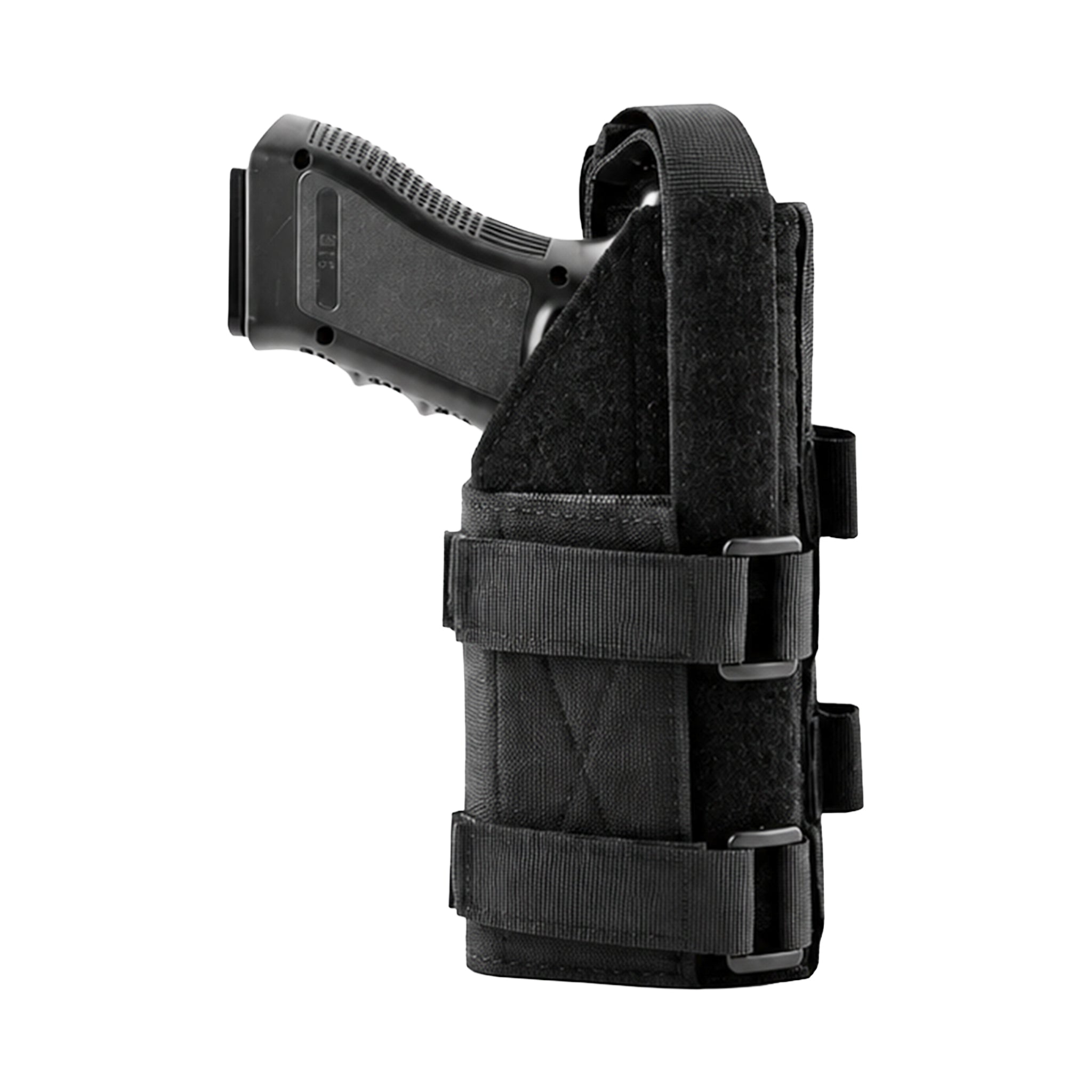Standgriff Pistolenholster Schwarz