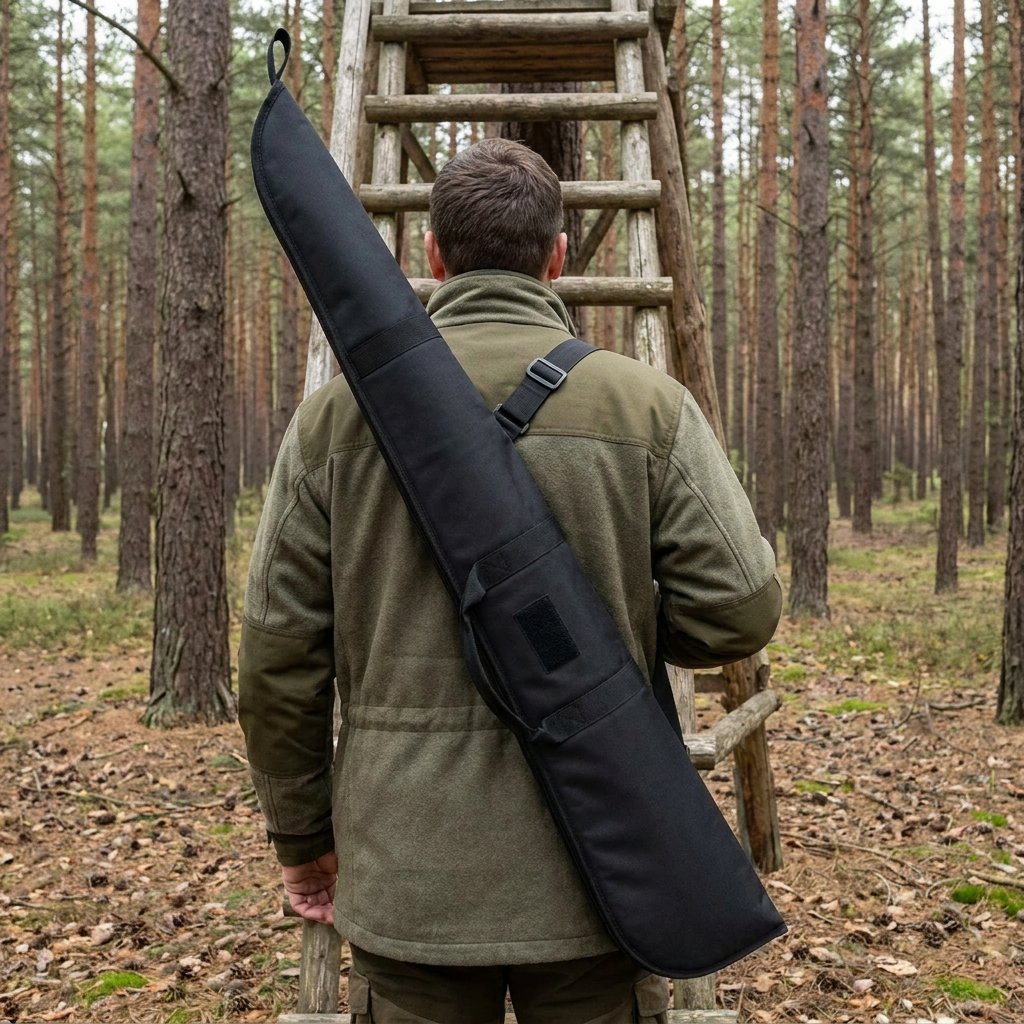 Deinster Standhülle Gepolsterte Tragetasche für Langwaffen – Bild 4 (Revier)