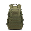 Tragwerk Taktischer MOLLE-Rucksack Grün, Front mit MOLLE-Gurtband