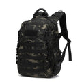 Tragwerk Taktischer MOLLE-Rucksack in Tarn Schwarz