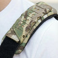 Laser-Cut MOLLE-Auflage des Schulterpolsters am Gurt im Detail