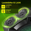 Trefferecho Bedienung: Lautstärke und Helligkeit einstellen