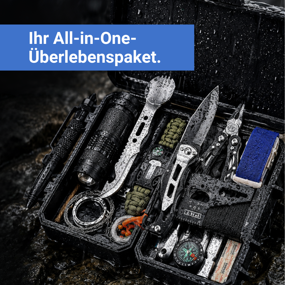 Jagd-Notfallset - Ihr All-in-One Überlebenspaket