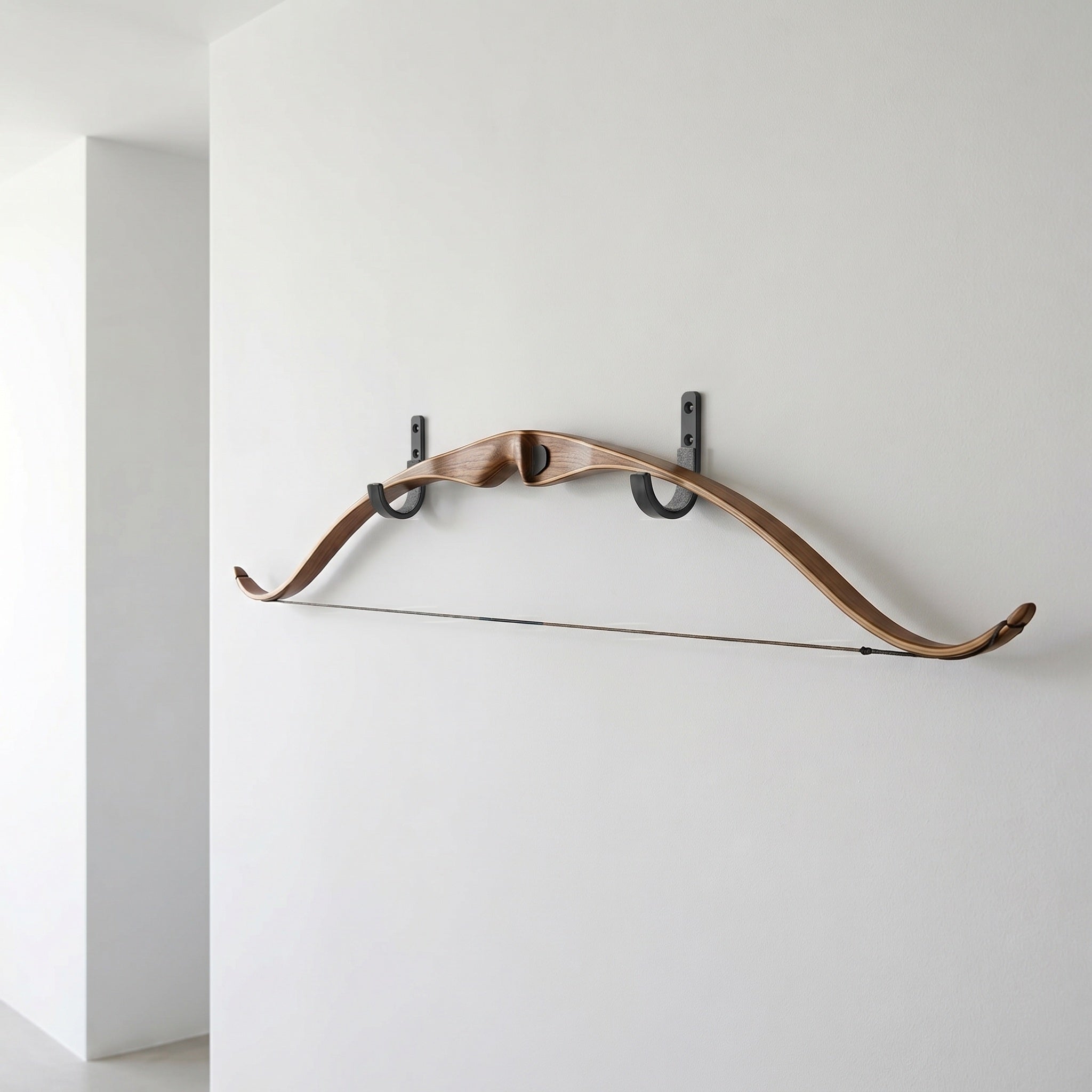 LP-V2:: Wandfest Halter mit Recurvebogen