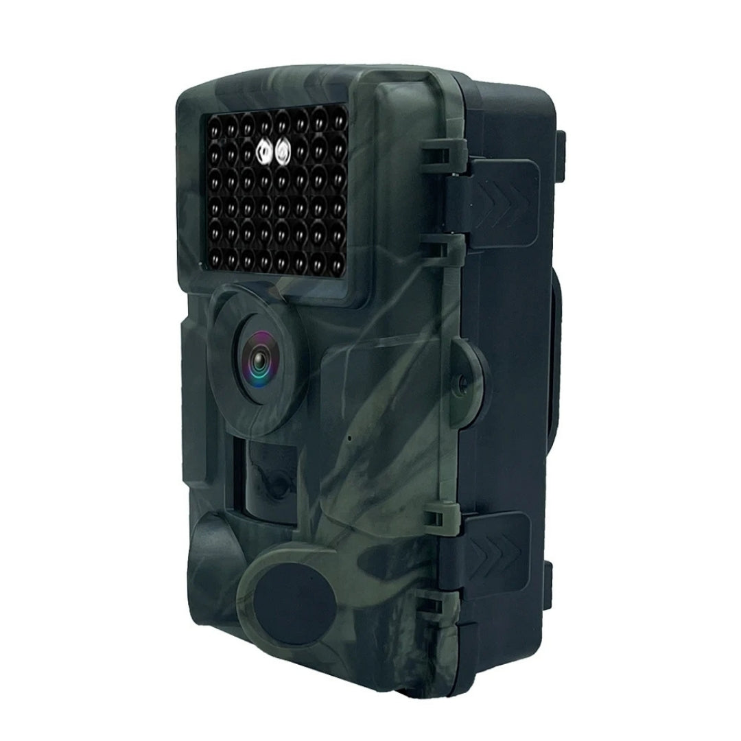 Waidblick 32 IR Wildkamera, stärker seitliche Perspektive mit Objektiv, Infrarot-LEDs und Seitenpanel