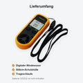 Lieferumfang Windmesser mit Silikonhülle und Trageschlaufe