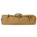 Zielfracht Doppel-Gewehrtasche in Tan, Seitenansicht