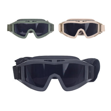 Deinster™ Vollsichtschutzbrille – Staubschutzlinse für Sonnenschein, gelbe Aufhellungslinse für schlechte Lichtverhältnisse u